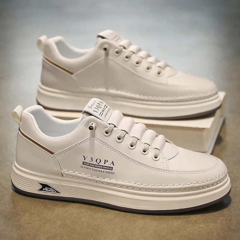 Zapatos Casuales de Verano para Hombre, Mocasines Deportivos Sin Cordones, Versátiles, Cómodos, Transpirables, Resistentes al Desgaste, de Cuero
