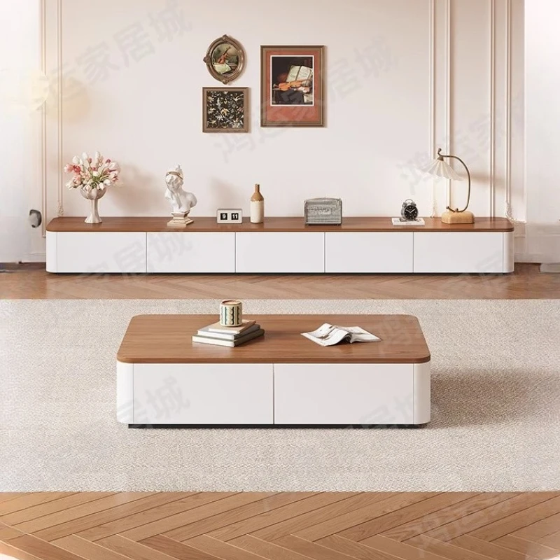 تمديد حامل تلفزيون فاخر عمودي ثقيل مصمم تلفزيون حامل تلفاز زجاجي الحد الأدنى Meuble تلفزيون صالون الأثاث المنزل #4