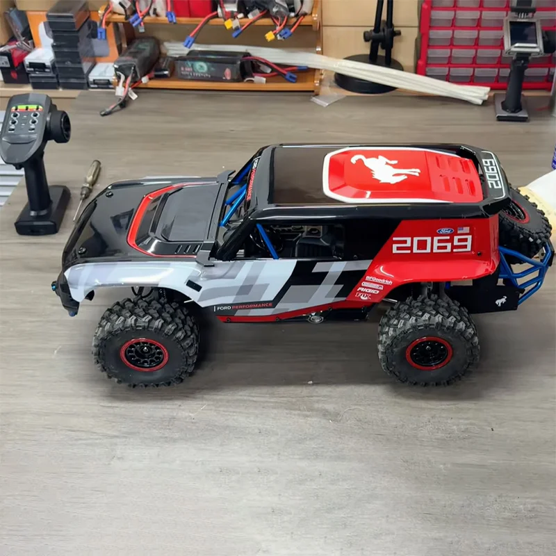 MJX H8P Simulation 1:8 Climbing Car RC Remote Control Model Genuine Authorized Brushless Four-Wheel Drive Off-Road Vehicle RTR