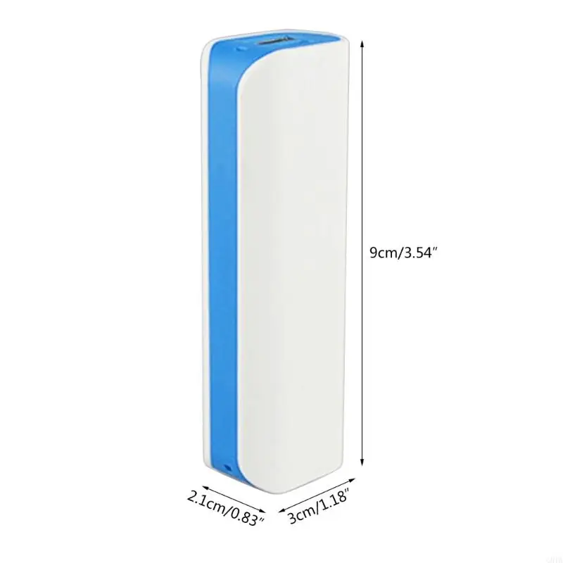 G8TA 18650 Akku-Ladegerät, tragbarer externer DIY-Powerbank-Halter für 1 x 18650