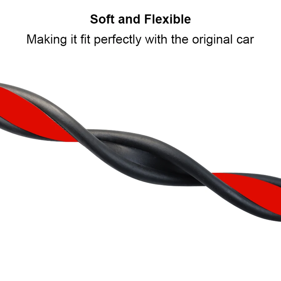 Double Bulb Truck Tailgate Seal Strip 24.61Ft EPDM Rubber Weather Stripping for Tonneau Cover Camper Shell Pickup RV Boat