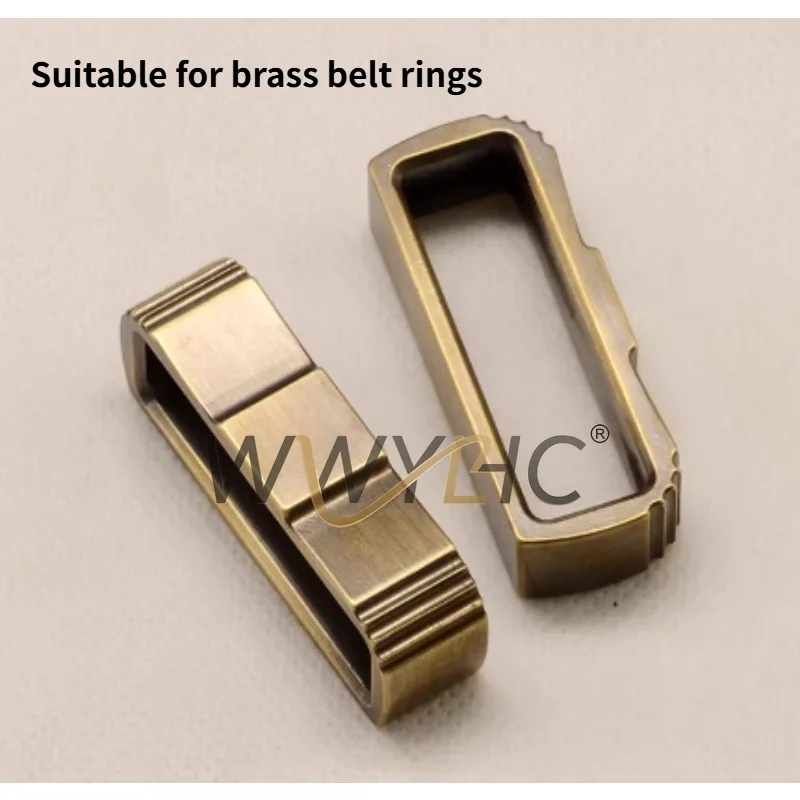 Brass Wire-Cut Belt Loop for Leather Belt DIY Craft
