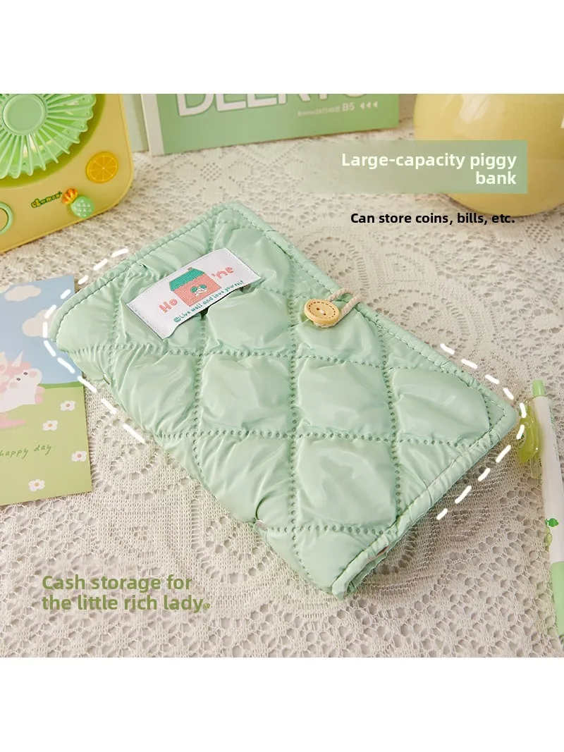 a6-fabric-art-cash-saving-book-green-living-pages-large-capacity-commemorative-currency-storage-album-family-storage-book