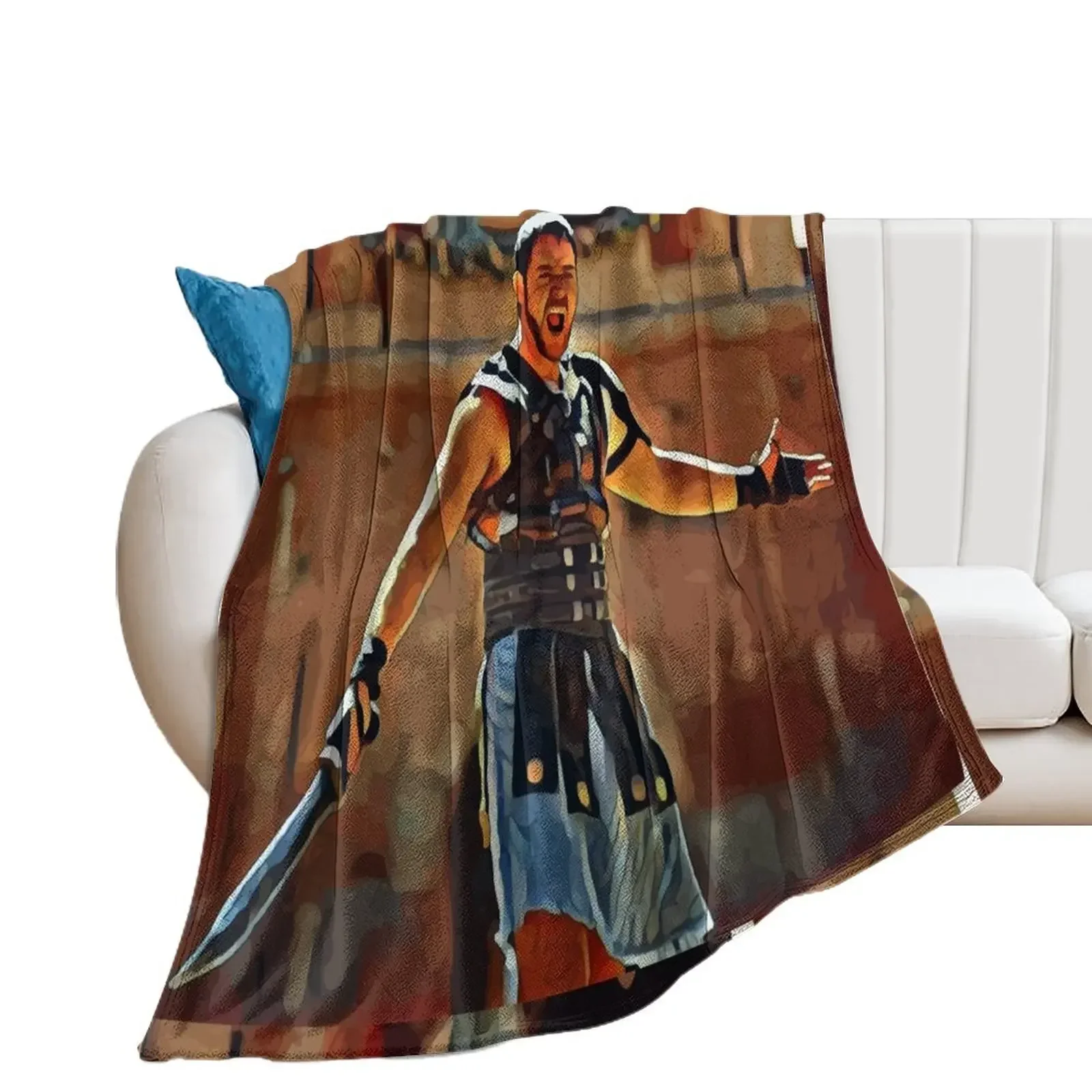 

Gladiator - Russell Crowe Throw Blanket Luxury Kid'S Loose Sleeping Bag Blankets