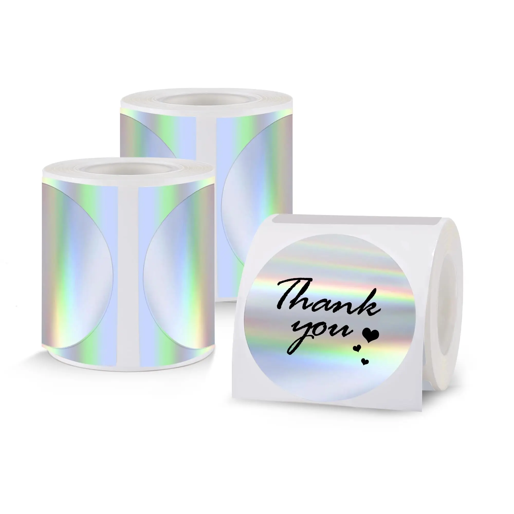 Circle Label Thermal Holographic Stickers Printable for M110 M220 M120 Label Maker 1.96