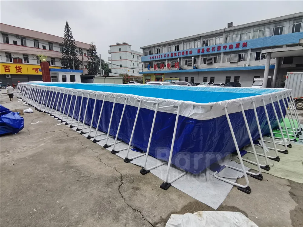 Above Ground Pool Price Steel Frame Oval Or Rectangle Swimming Pools For Kids And Adults With Filter Pump And Ladder