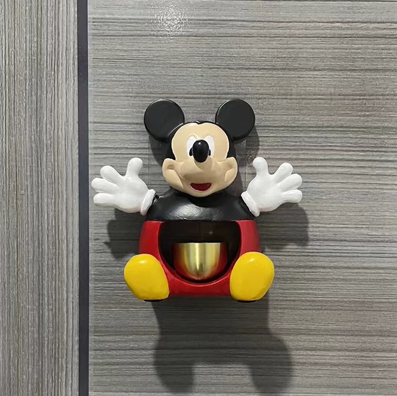 

[VIP] Mickey mouse doorbell resin Action figure Creative wind chimes toys statue collection model Door decoration birthday gift