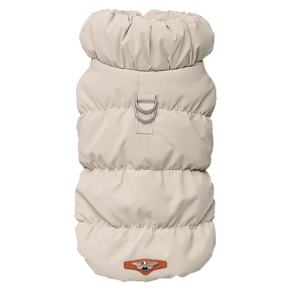 Weiche warme Hundekleidung für den Winter, gepolstert, für Welpen und Katzen, Jacke für kleine und mittelgroße Hunde, Chihuahua, französische Bulldogge, Pudelweste, Haustier-Outfit