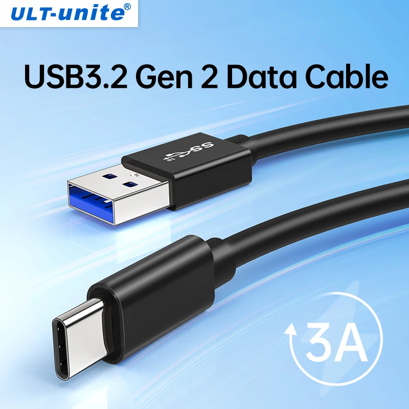 

Cable USB Type A to C Cable 10Gbps High-Speed Fast charger Data cable USB C Charging Device for Android HuaweI phone