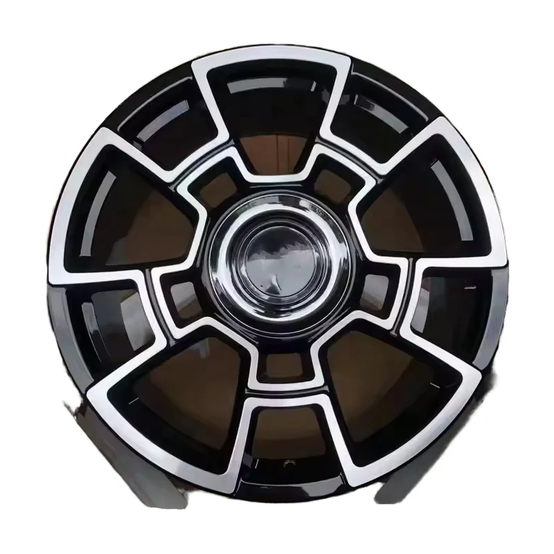 

Custom 20 Inch Staggered 5x120 Gloss Black T6061 Forged Alloy Wheel Rim 40mm for Luxury Car