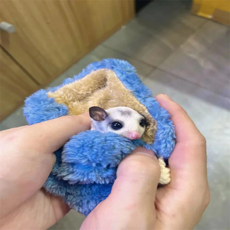 Mini Sugar Gliders Sleeping Pouch Hamster Bag Squirrels Marmosets Rats Carrier Hamster Chinchilla Outing Bag Accessories