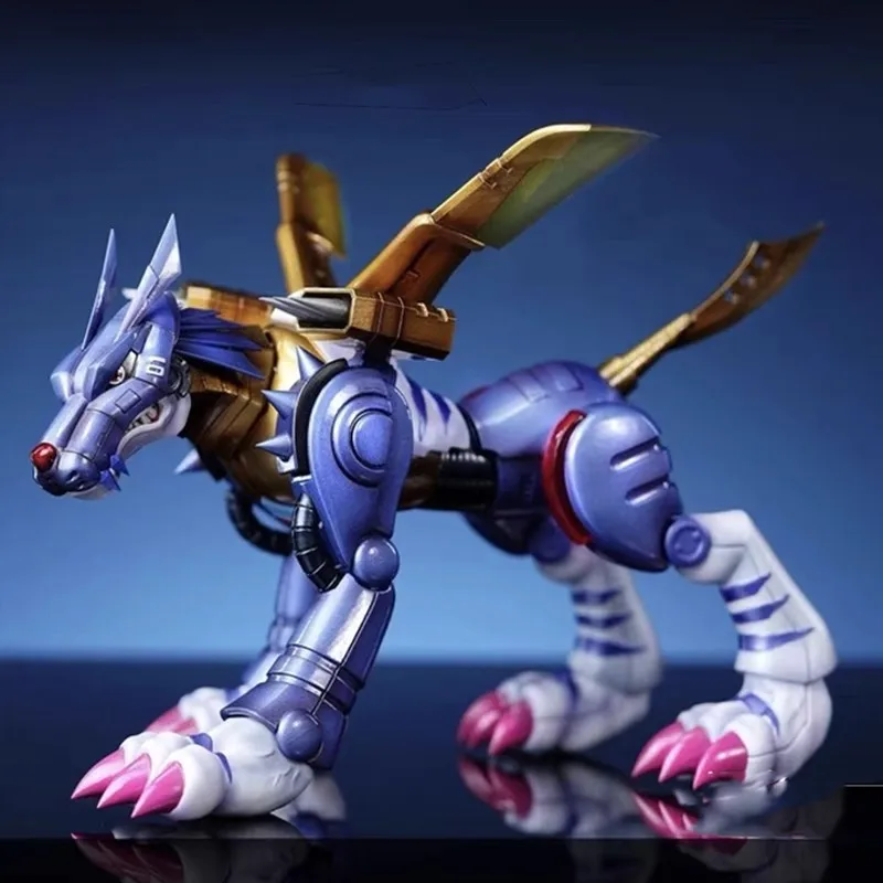 Nouveau Digimon aventure figurines d'anime Gk métal Garurumon Figurine en Pvc Statue Collection modèle poupée jouets cadeaux