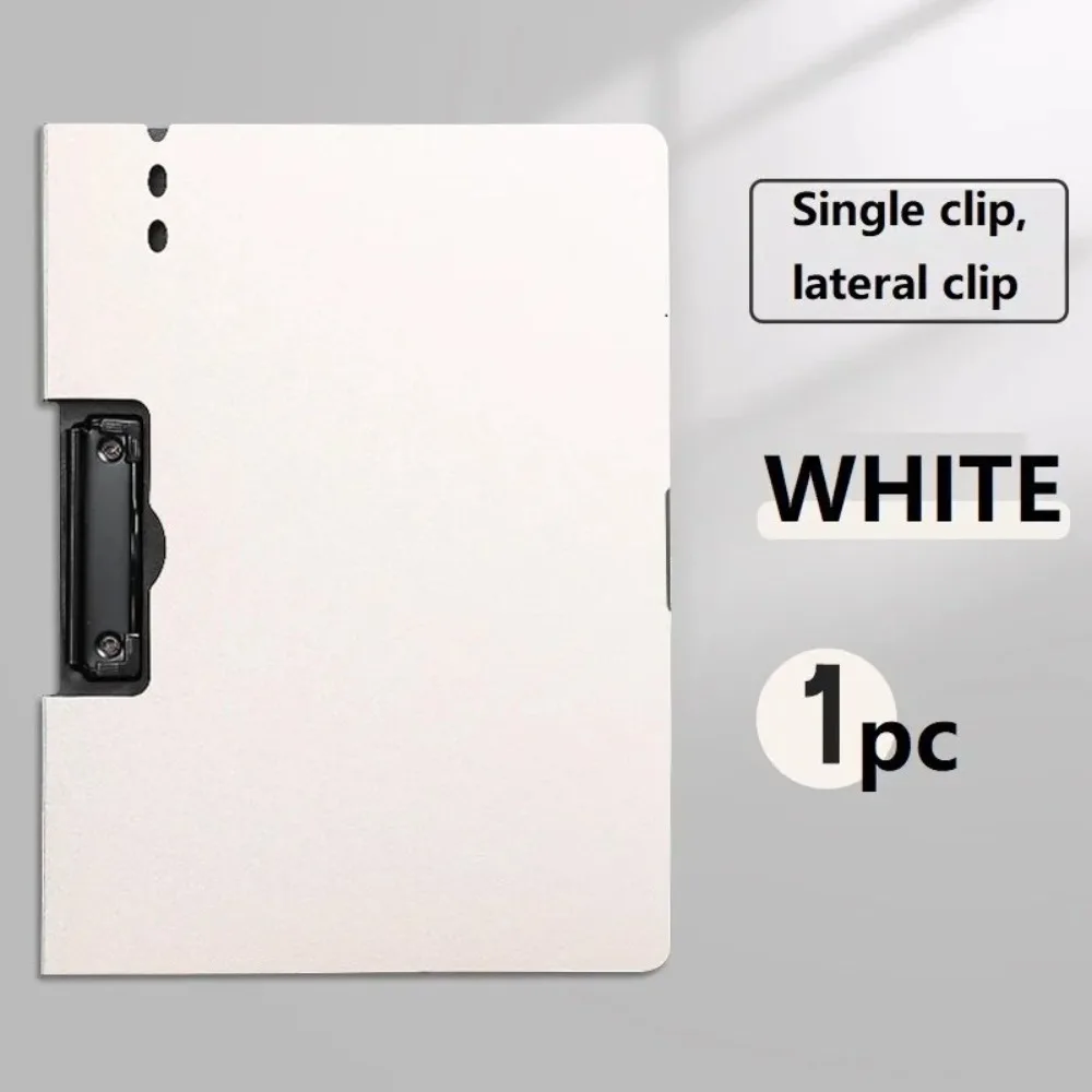 New Waterproof A4 File Folder with Cover PP Portable Document Organizer Clipboard Paper Holder for Business & School Office