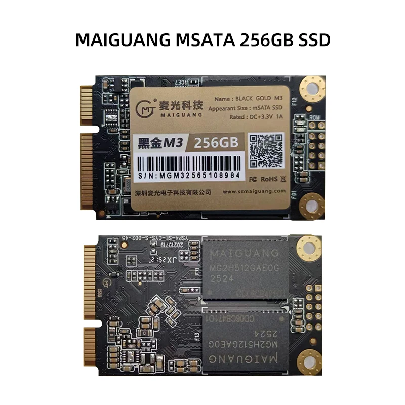 ملحقات الكمبيوتر المصغرة: MSATA، NGFF، M.2 2280 NVME، 2568 جيجابايت، 512 جيجابايت، 1 تيرابايت SSD
