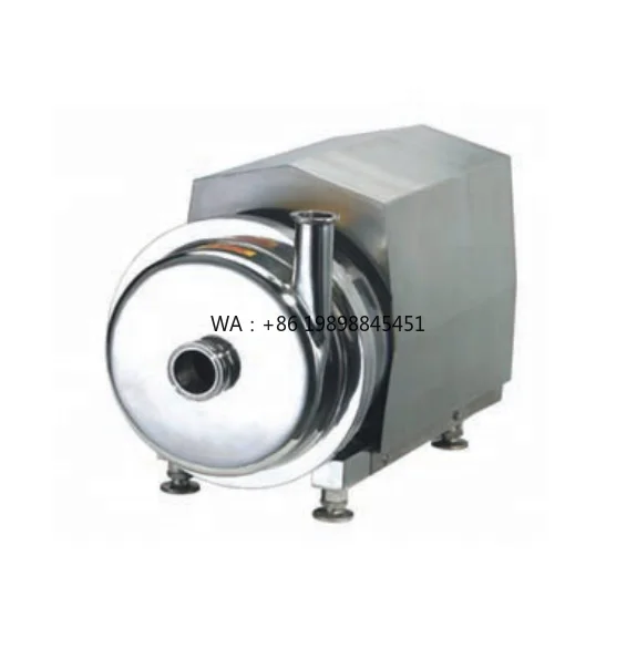 Sanitary Stainless Steel Centrifugal Pumps Rotary Lobe Soap Pump for Pharmacy/Milk/Juice/Jam/Wine Liquid Transfer