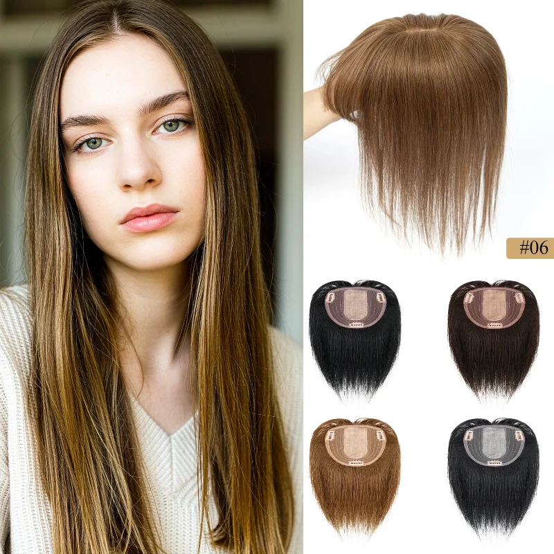 parrucchino-100-capelli-umani-8x12cm-35cm-con-frangia-liscia-realizzato-a-macchina-con-clip-2-p18-613-lavoro-d'ufficio-vendita-all'ingrosso