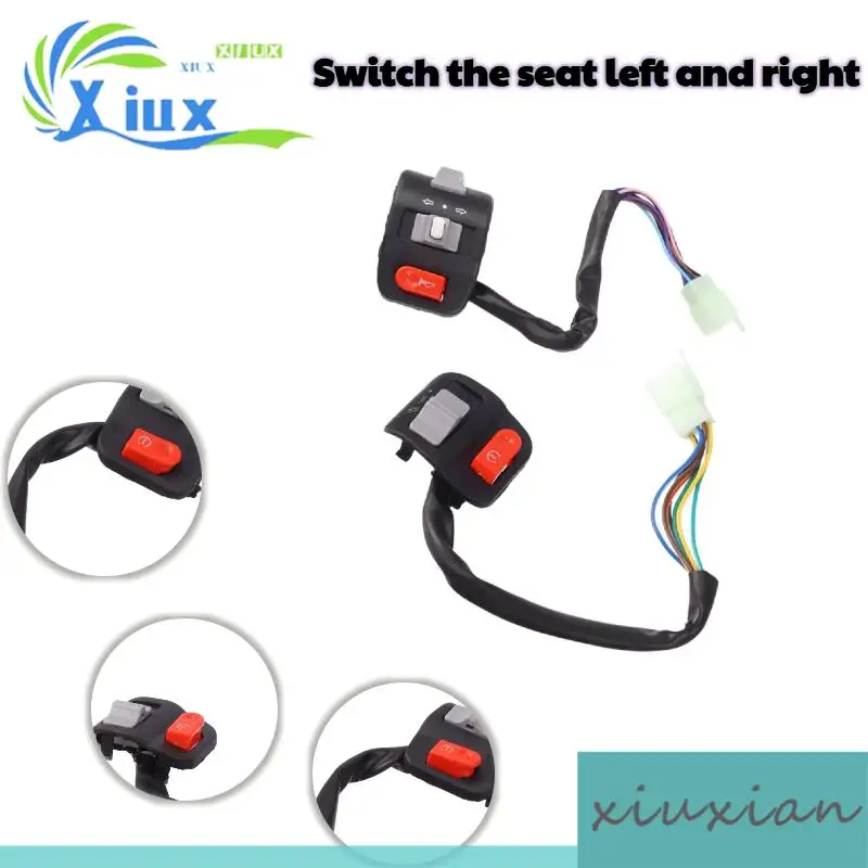 

Handlebar Controller Switches for Yamaha Electric Bike Scooter Signal Electric Fog Light Horn ON-OFF Button Switch