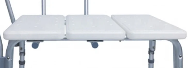 SUNCARE Sedile da bagno per doccia per anziani, bagno regolabile medico, vasca da bagno, panca per trasferimento, sgabello, sedia