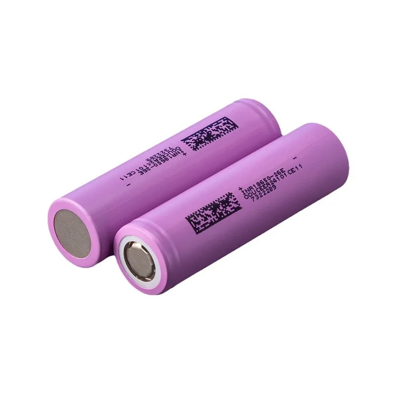 18650 akku 3.7V 2600mAh baterai Li-ion isi ulang NR18650-26E kapasitas nyata 2600mah untuk sepeda listrik