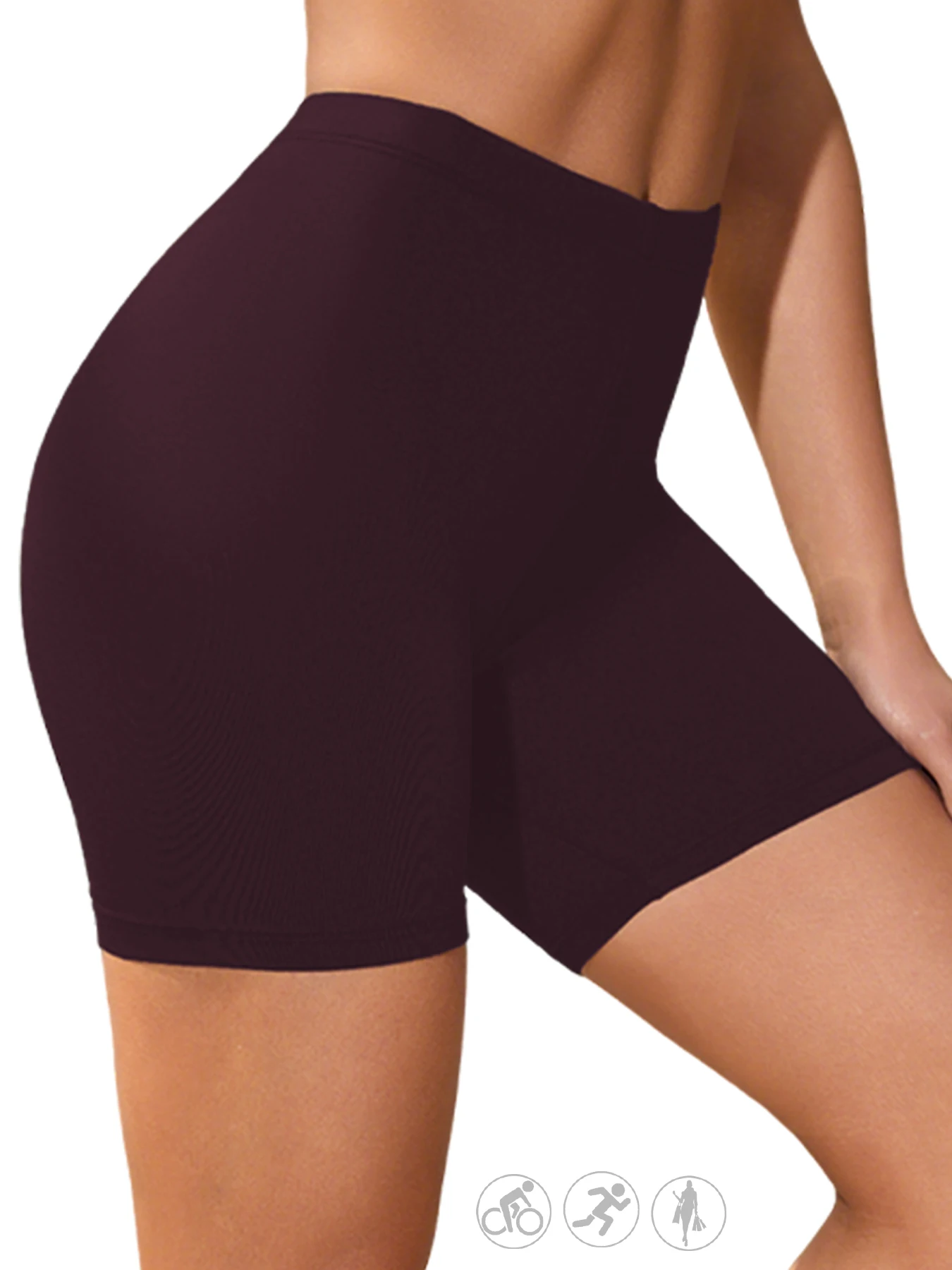 

Biker Shorts for Women Super Soft No See Through Workout Running Yoga Home Lounge Wear leggings