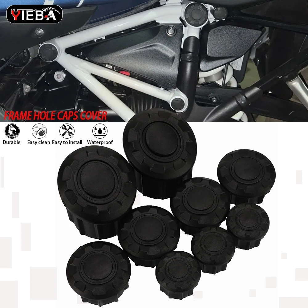 

Motorcycle Frame Hole Caps Cover Plug For BMW R1200GS R 1200 GS LC ADV 2014-2022 2019 2018 R1250 GS R1250GS R 1250 GS Adventure