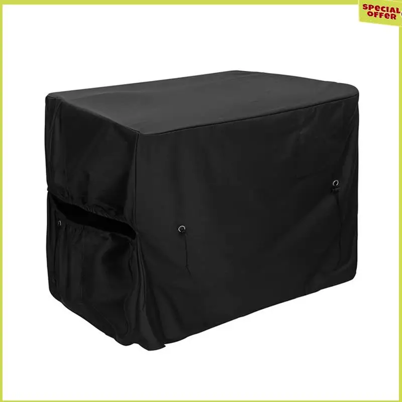 A34R Pool Heater Cover Heat Pump Cover Pool Heater Cover For Winter,Hose Hole And Hook & Loop Strip Design - view 3