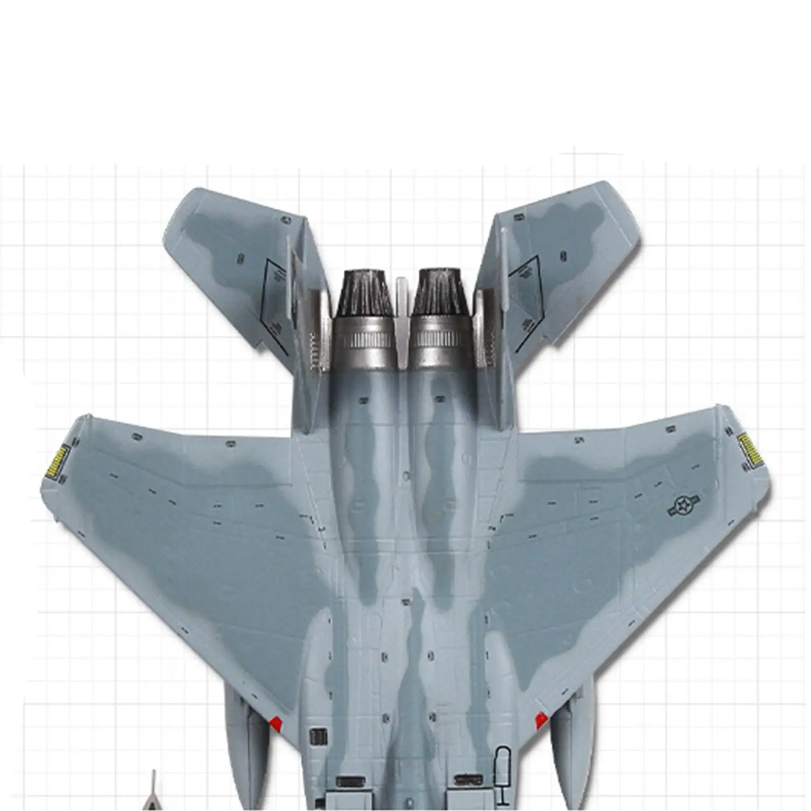 1:100 Scale F15 Aviation Model Collectibles Display, Toys for