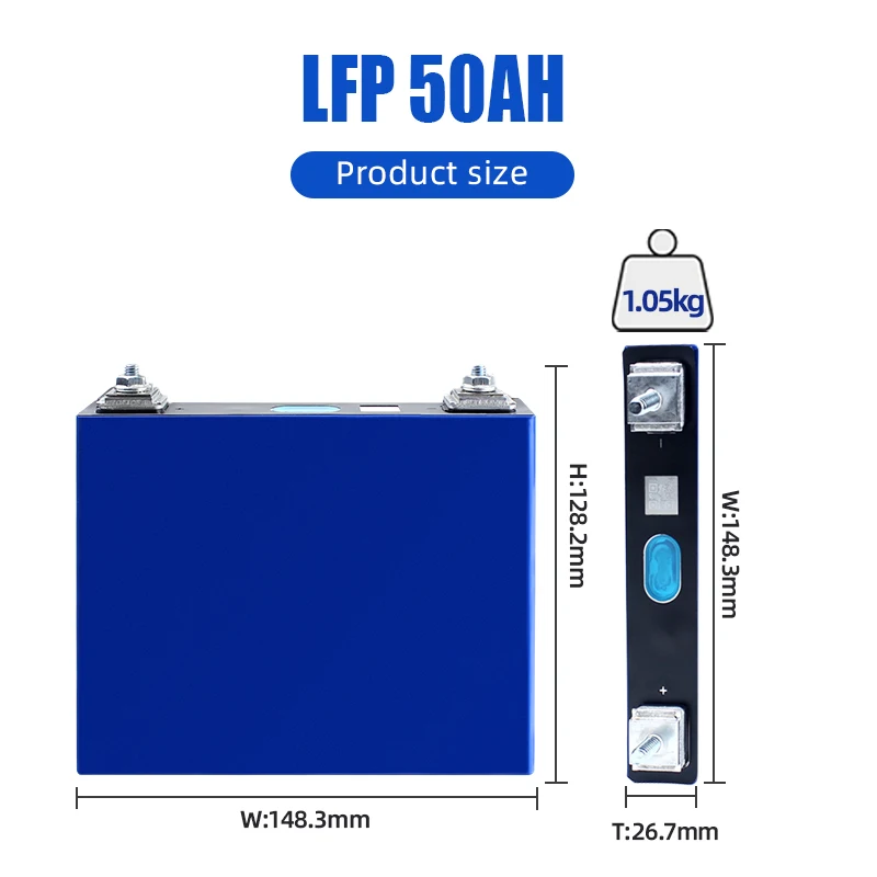 Lifepo4 EVE50AH Battery Grade A Brand New Power Bank 12V 24V 48V Rechargeable Batteries To Ukraine By Meest Air Sea