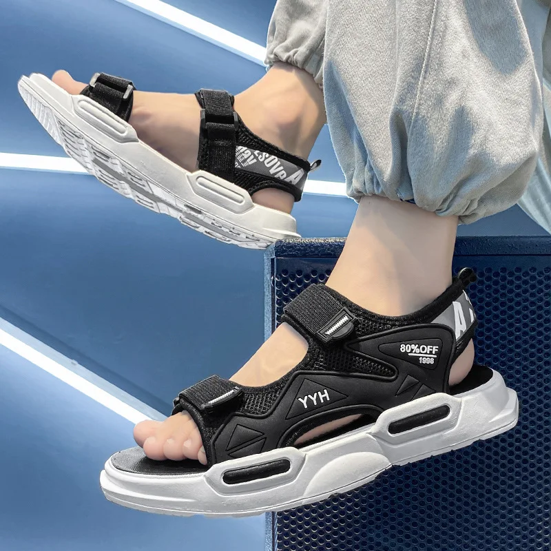 

Trendy All-match Men's Sandals Fashion Non-Slip Anti-wear Men's Home and Outdoor Sandals Soft and Comfort Casual Sandal for Men