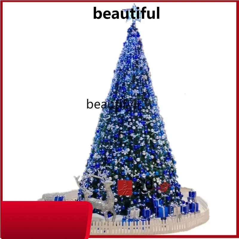 

Modern Christmas Tree, Large 3m 4 5 6 7 8 Christmas Decorative Tree Blue Mall Hotel H