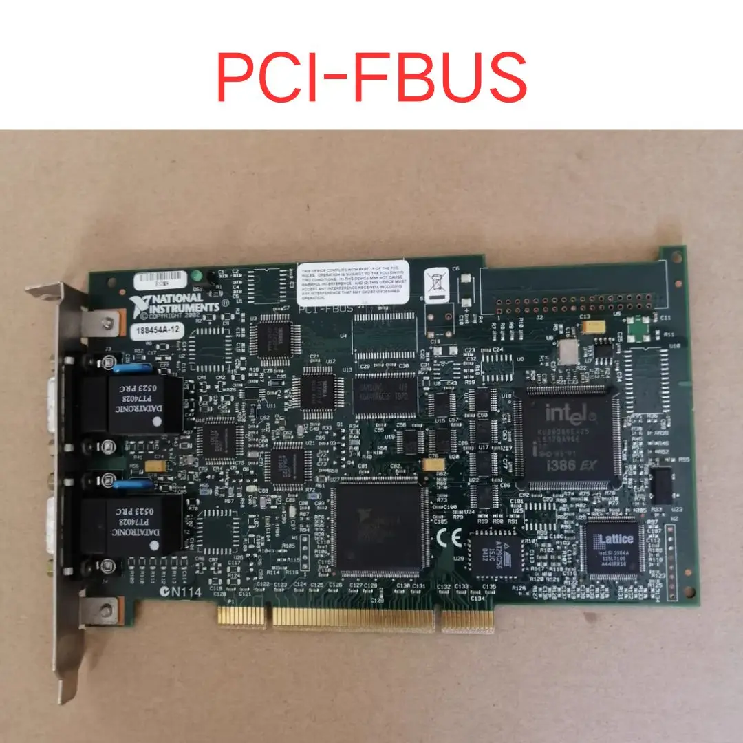 Second-hand test OK PCI-FBUS acquisition card Fast Shipping