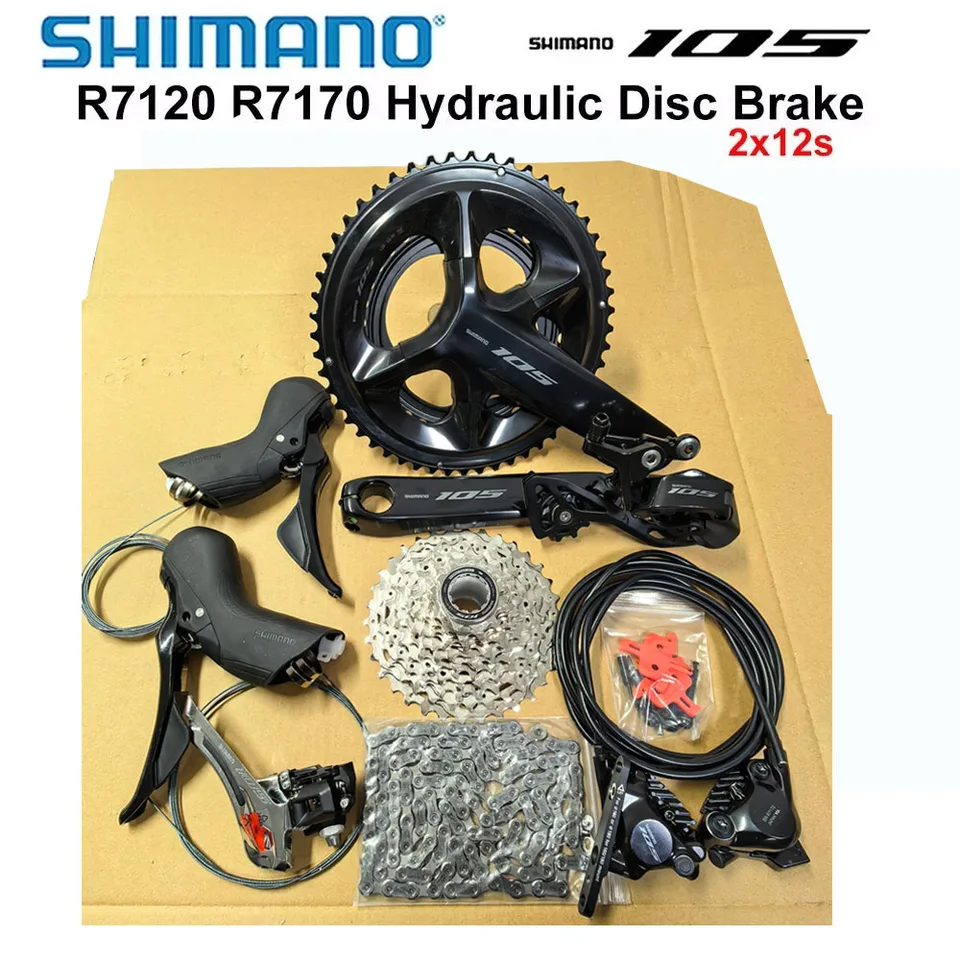 シマノ 2x12速 105 R7120 油圧ディスクブレーキ メカニカルグループ