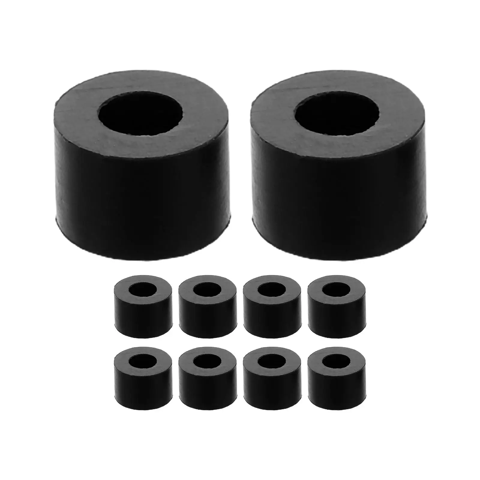 

10 Pcs Jack Oil Seal Floor Parts Hydraulic Sealing Repair Replacement Black Floor Jack Spare Parts High Precision Wide