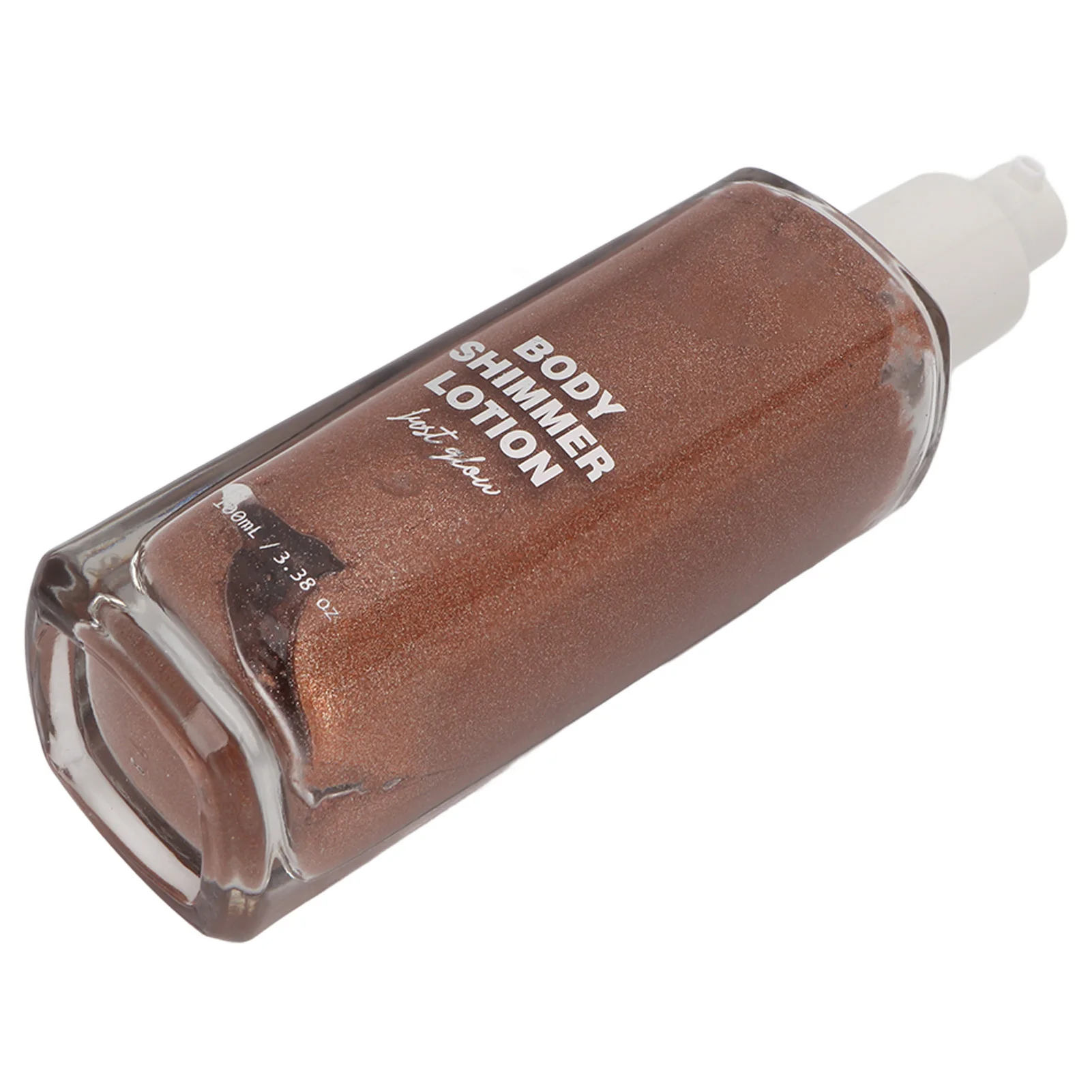 Body Face Markeerstift Olie Hydraterende Gloeiende Huid Snelle Droge Reflectie Polijsten Glitter Glinsterende Olie 100Ml Brons