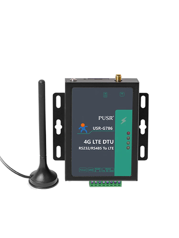 

Последовательный модем PUSR RS485 RS232 сотовый 4G LTE поддерживает SMS-команду Modbus RTU в TCP Europe/Ближний Восток/Африка/USR-G786-EUX