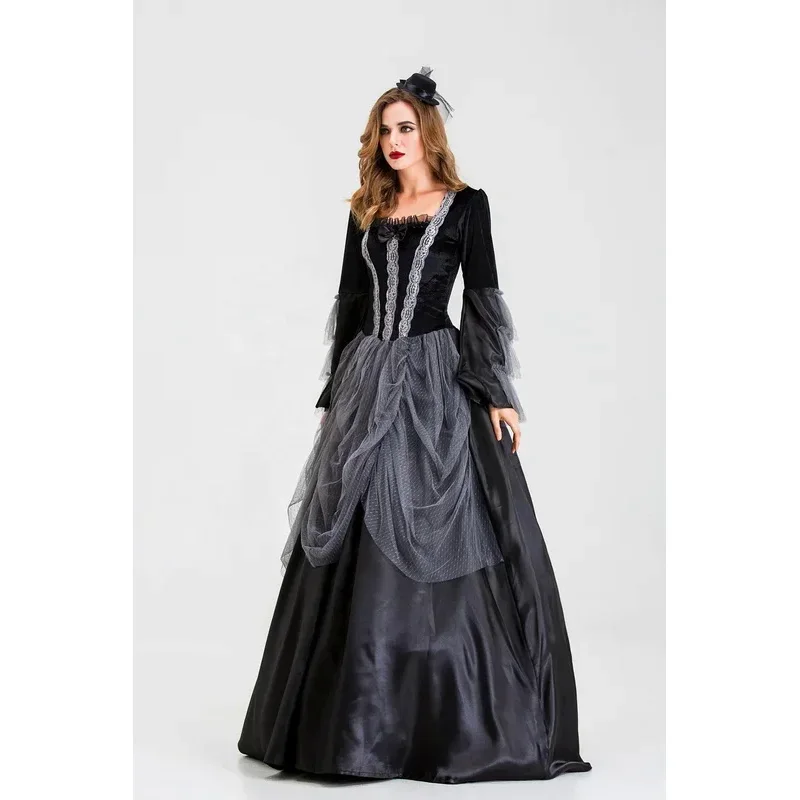 ปาร์ตี้ตลกเครื่องแต่งกายผู้ใหญ่น่ากลัวฮาโลวีนเครื่องแต่งกายผู้หญิงชุดแม่มดผู้หญิงGorgeousแวมไพร์ชุดแม่มดG3611