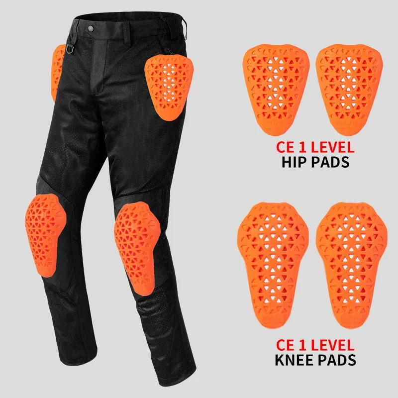Ce1 certificado moto jeans joelheiras virilha placa calças inserção protetor de quadril calças da motocicleta proteção dentro engrenagem joelho guarda