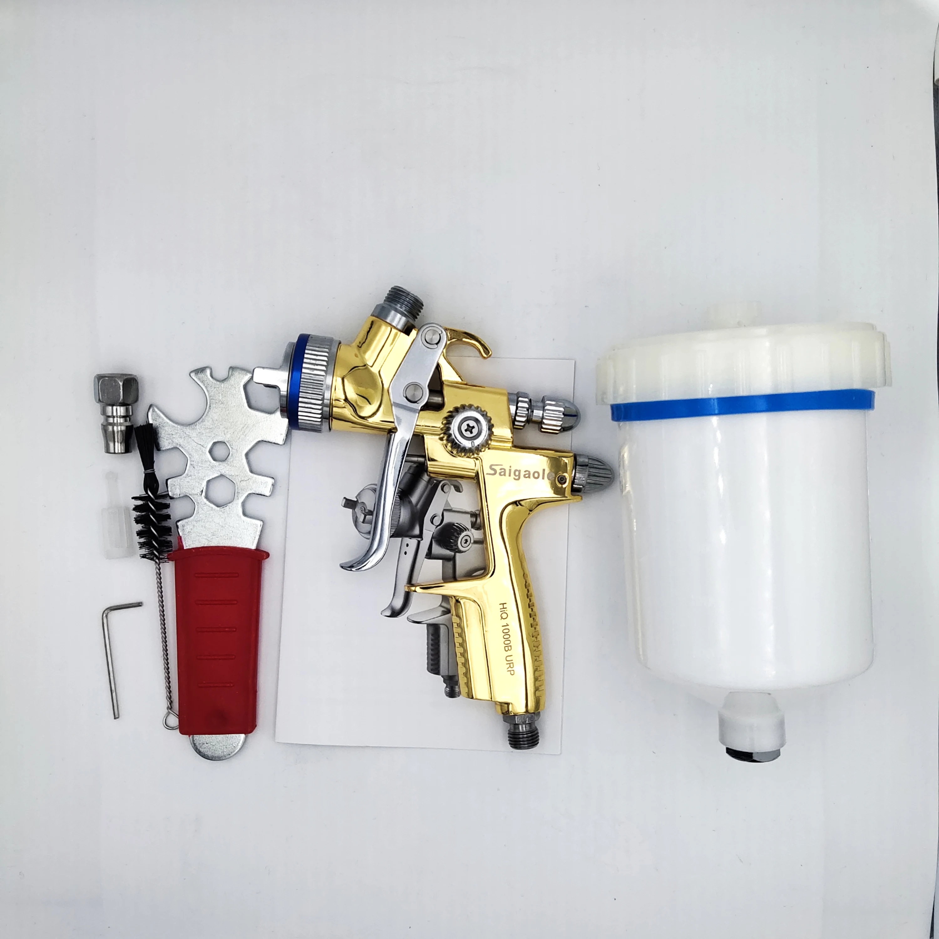 1000 Spray Gun Sprayer Car Painting Tool 1.3mm HVLP Airless Coating Paint Airbrush High Atomization