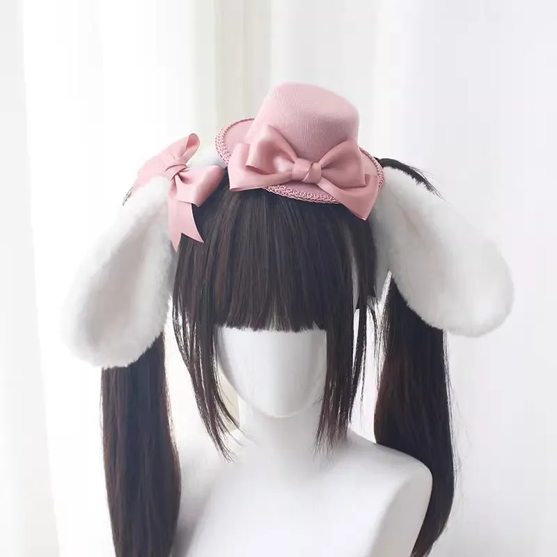 

Прекрасный бант, милый кружевной обруч в стиле Лолиты с цветком, обруч для волос в стиле аниме, горничная, косплей, повязка на голову с собачьими ушками, аксессуар для головных уборов, ручная работа, оптовая продажа