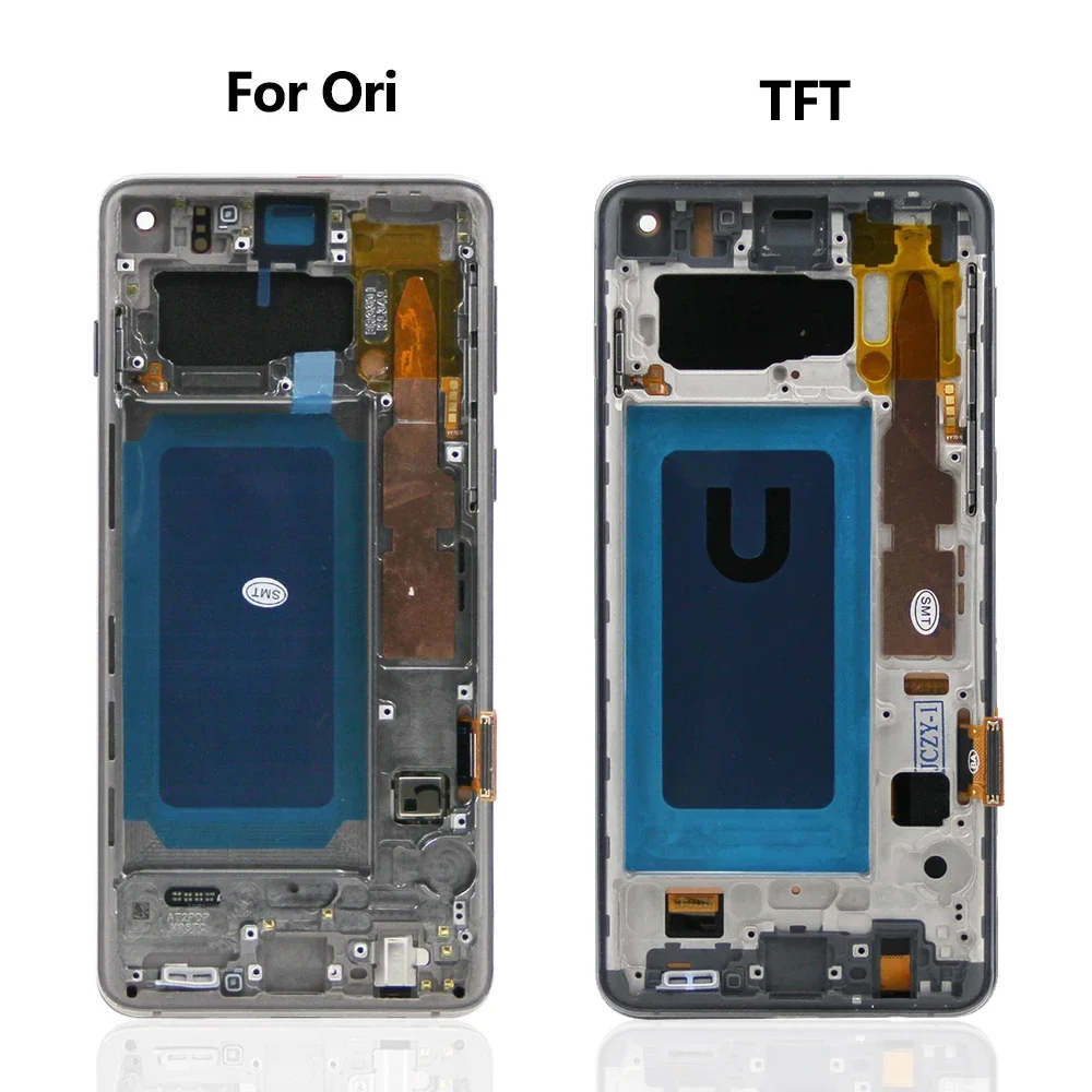 Imagem -06 - Samsung S10 Lcd Display Touch Screen Digitizer Assembly Substituição 6.1 G973f G973u G973w G973n Scv41 G973c