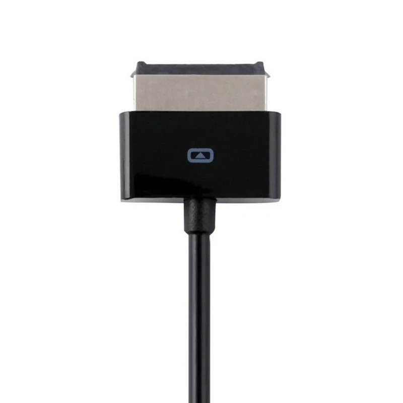 USB 40ピン充電器データケーブル用 EeePadTransformer TF101 TF101G TF201 SL101 TF300 TF300T TF301 (ブラック)