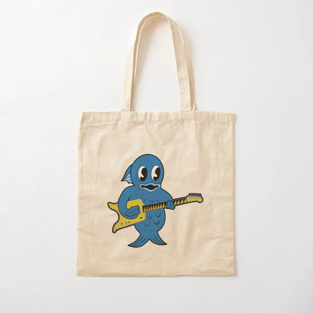 

King Gizzard - Microtonal Fishie 2022 HQ version - All Proceeds to Charity Tote Bag tote bag screen reusable shopping bags