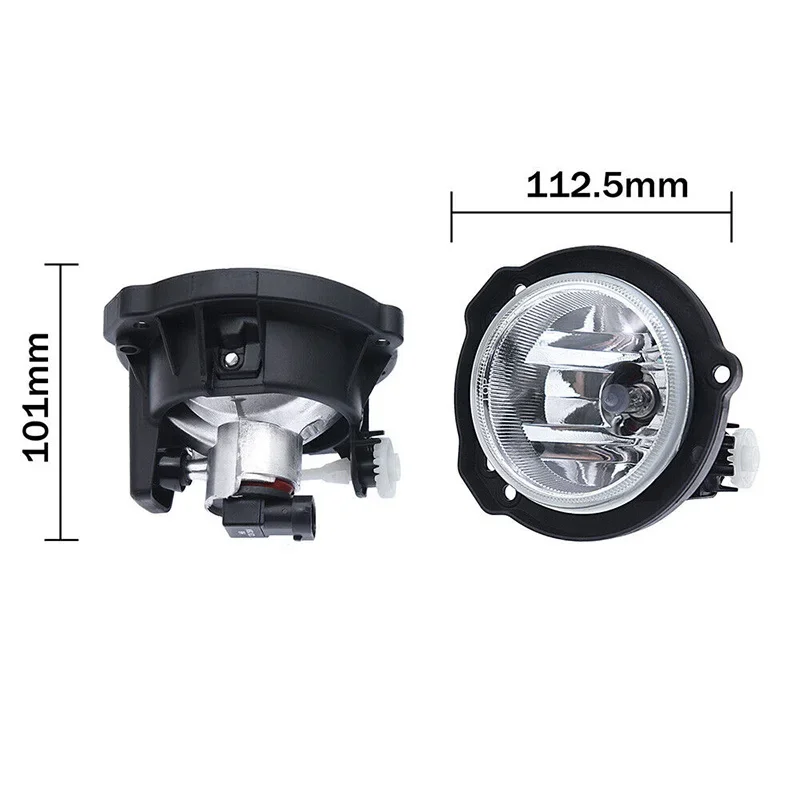 Car LED Front Fog Bumper Light Foglights With Wiring Harness For Toyota AVANZA 2015 2016 2017 2018 Accessories