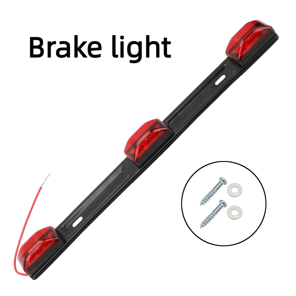

Side Marker Lamp Bar Truck Trailer Rear Brack Lights 12V 9 LED Car-Styling for Pickup Truck RV CAR