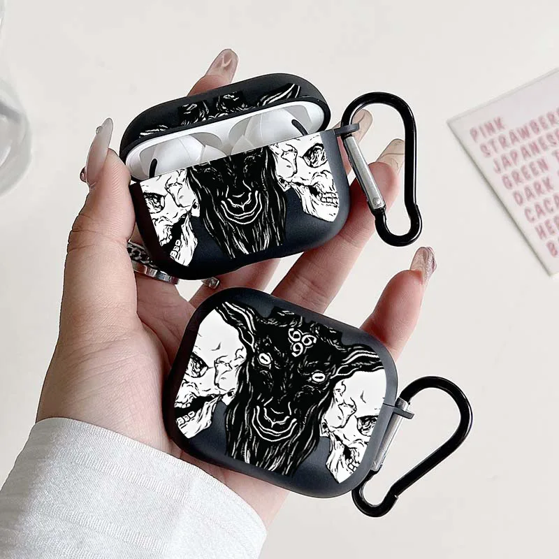 

Stylish Sheep and Skeleton Headphone Case for AirPods 1/2 3 4 for Airpods Pro 2 and Pro Earphone Cover Gift for Family Friends