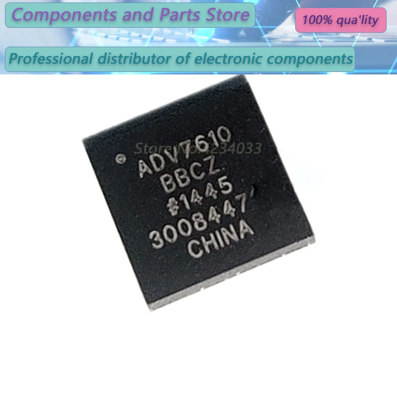 5PCS  ADV7610BBCZ   ADV7610   V7610BBCZ  BGA  NEW 100%  ADV76 10BBCZ