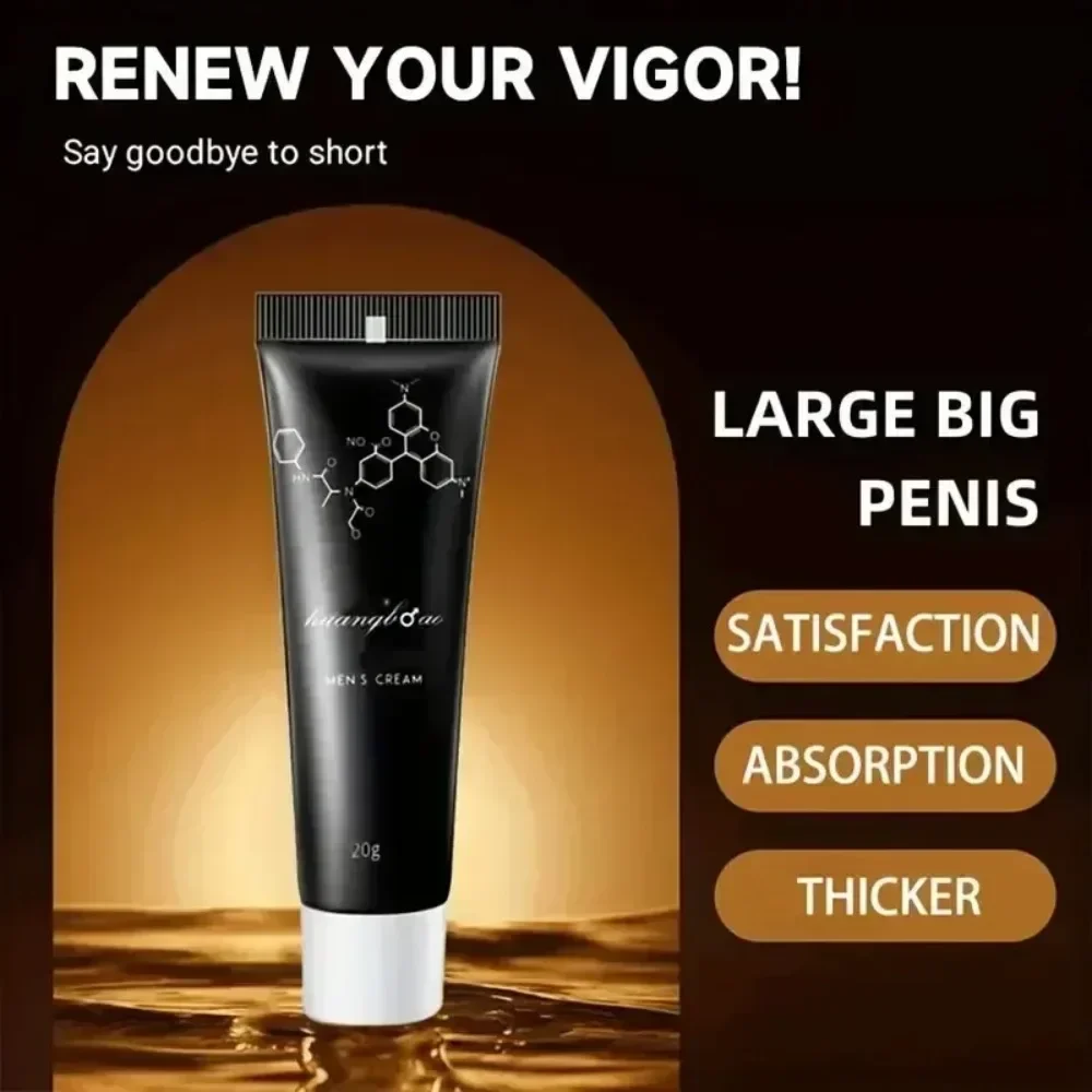 20g Male Massage Cream Delay Cream Men's Penis Cream Enlarges The Cavernous Body, Thickens and Hardens Adult Men's Products, Sex