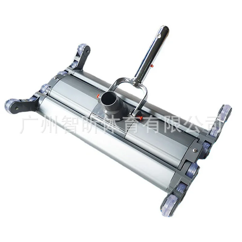 Pool Vacuum Head with Brush Weighted Suction Tray Manual Pool Vacuum Cleaner Accessories Underwater Suction Device