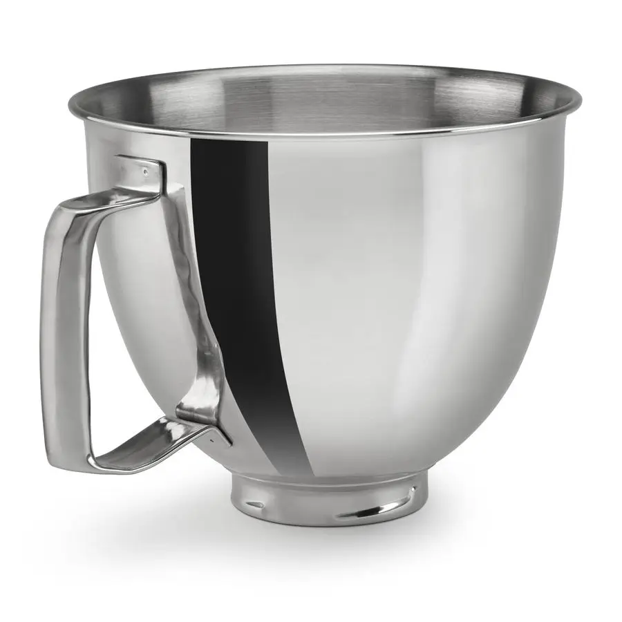 

3.5 Quart Polished Stainless Steel Bowl with Handle KSM35SSFP
