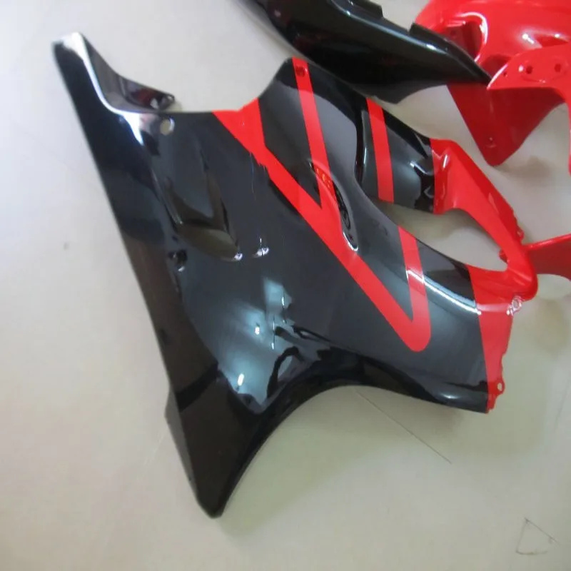 Injection Fairings kit for HONDA CBR600F4i 2004 2005 2006 2007 red black CBR600 F4i 04 05 06 07 Motorcycle Bodywork